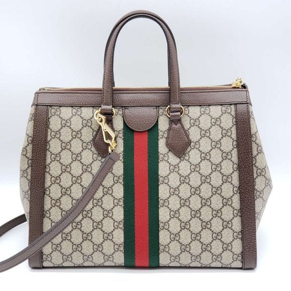 100% Authentic Gucci GG Ophidia Medium Supreme Handbag and Shoulder Bag - Picture 2 of 16